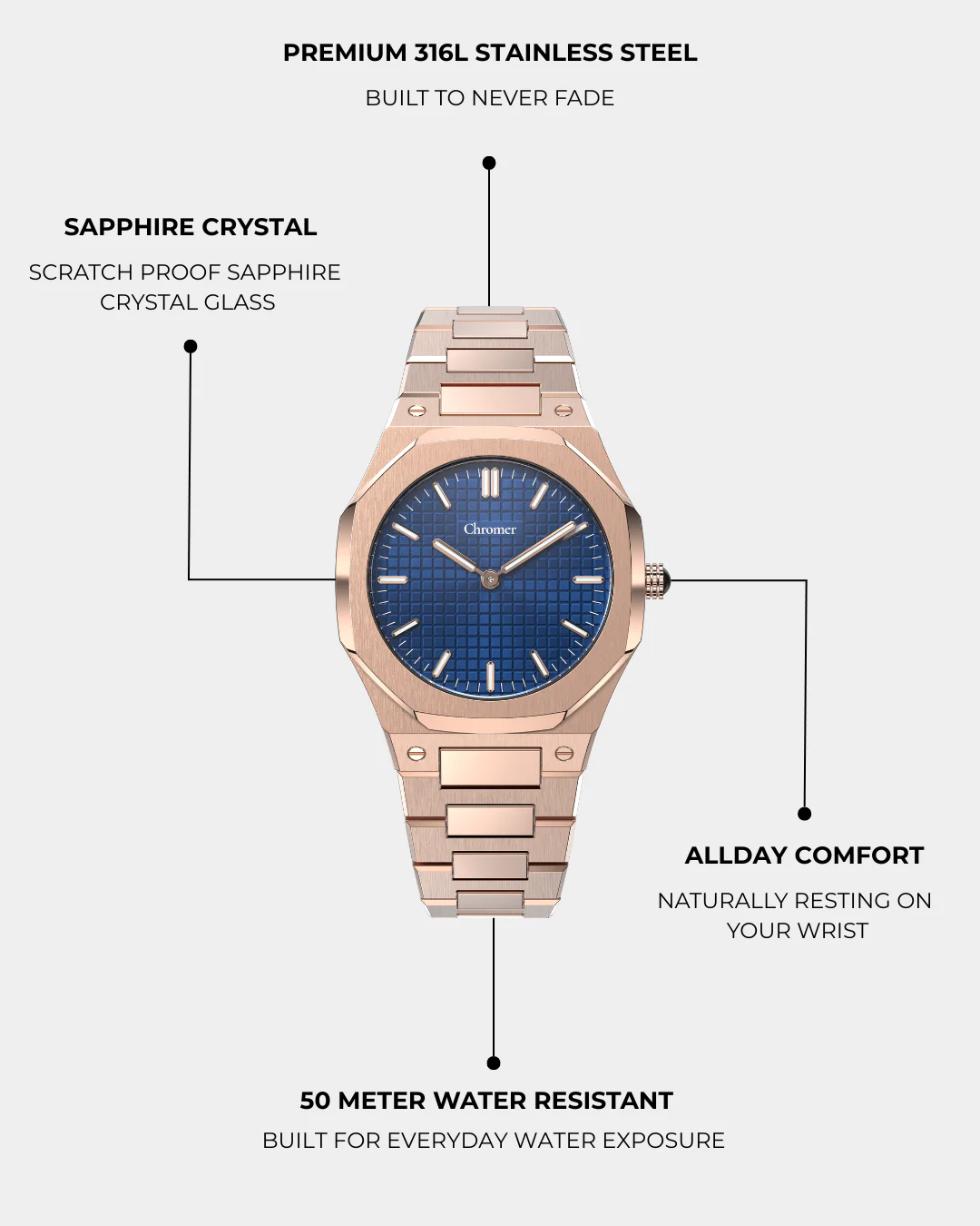 AMARI - ROSE GOLD OCEAN - Image 4