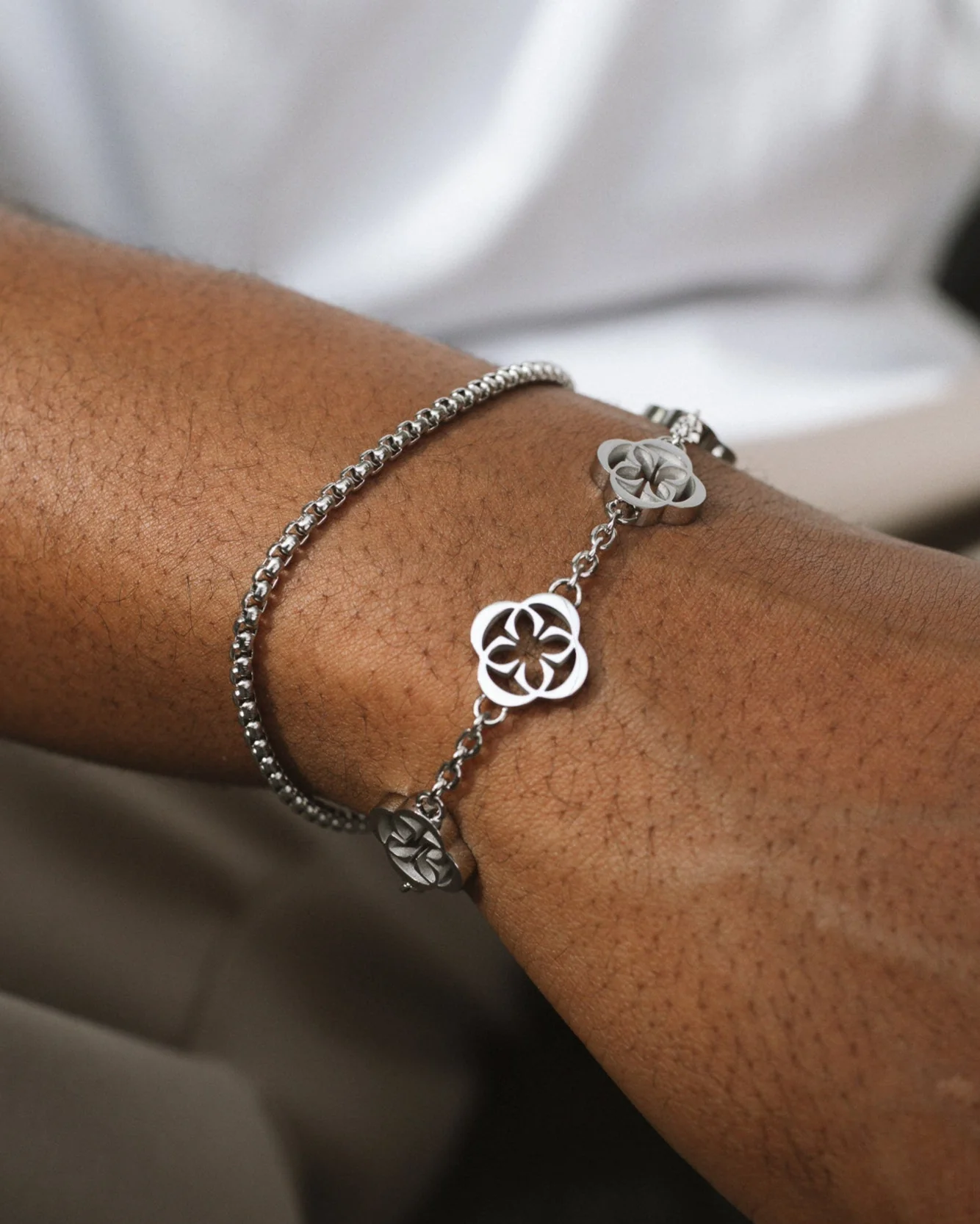CHROMER BRACELET - SILVER - Image 4