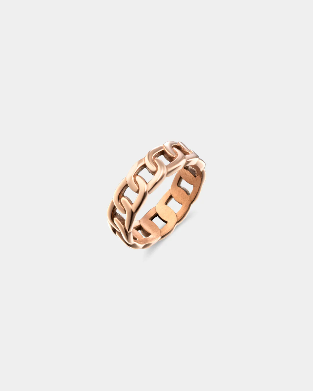 CUBAN RING - ROSE GOLD - Image 4