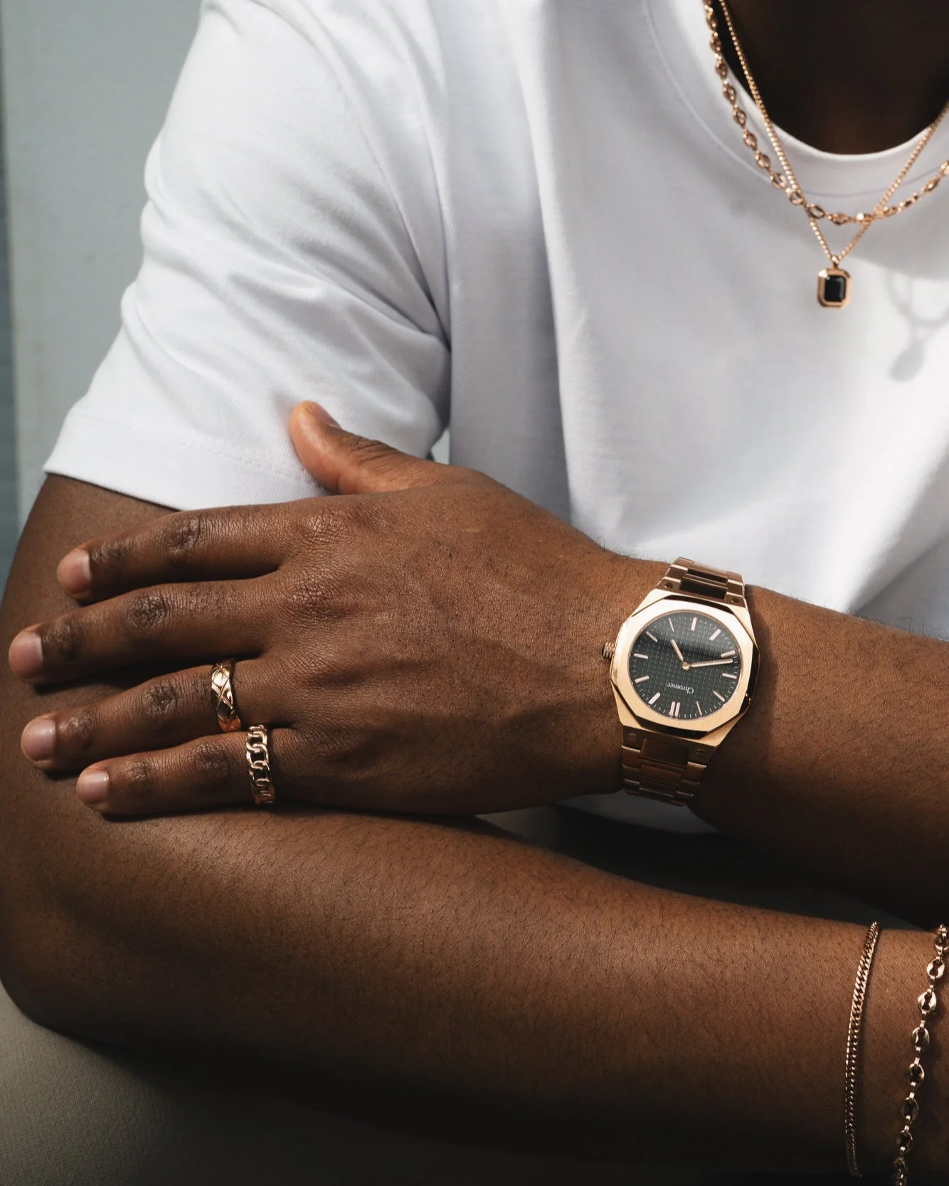 CUBAN RING - ROSE GOLD - Image 7