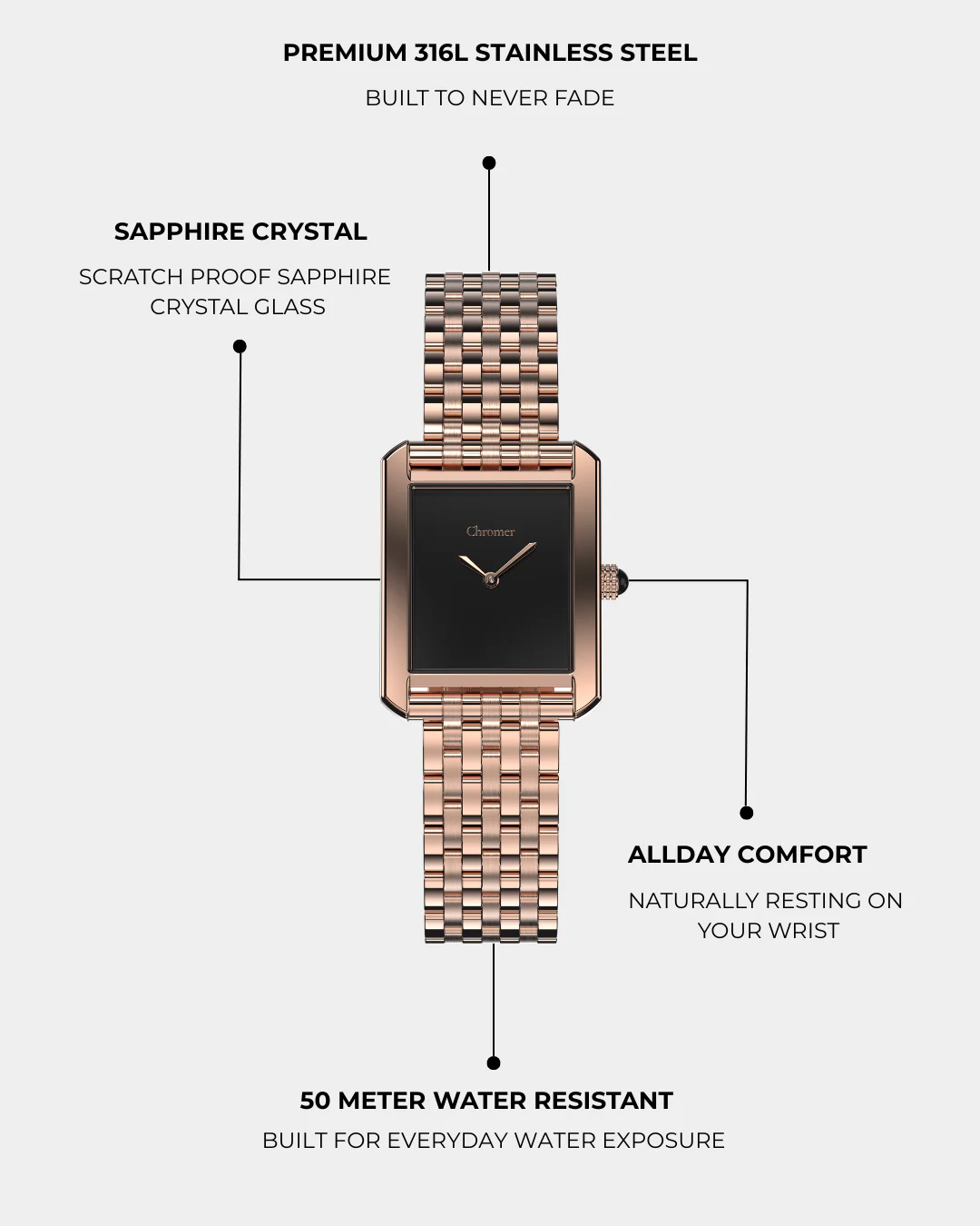 GUSTO - ROSE GOLD MIDNIGHT - Image 5