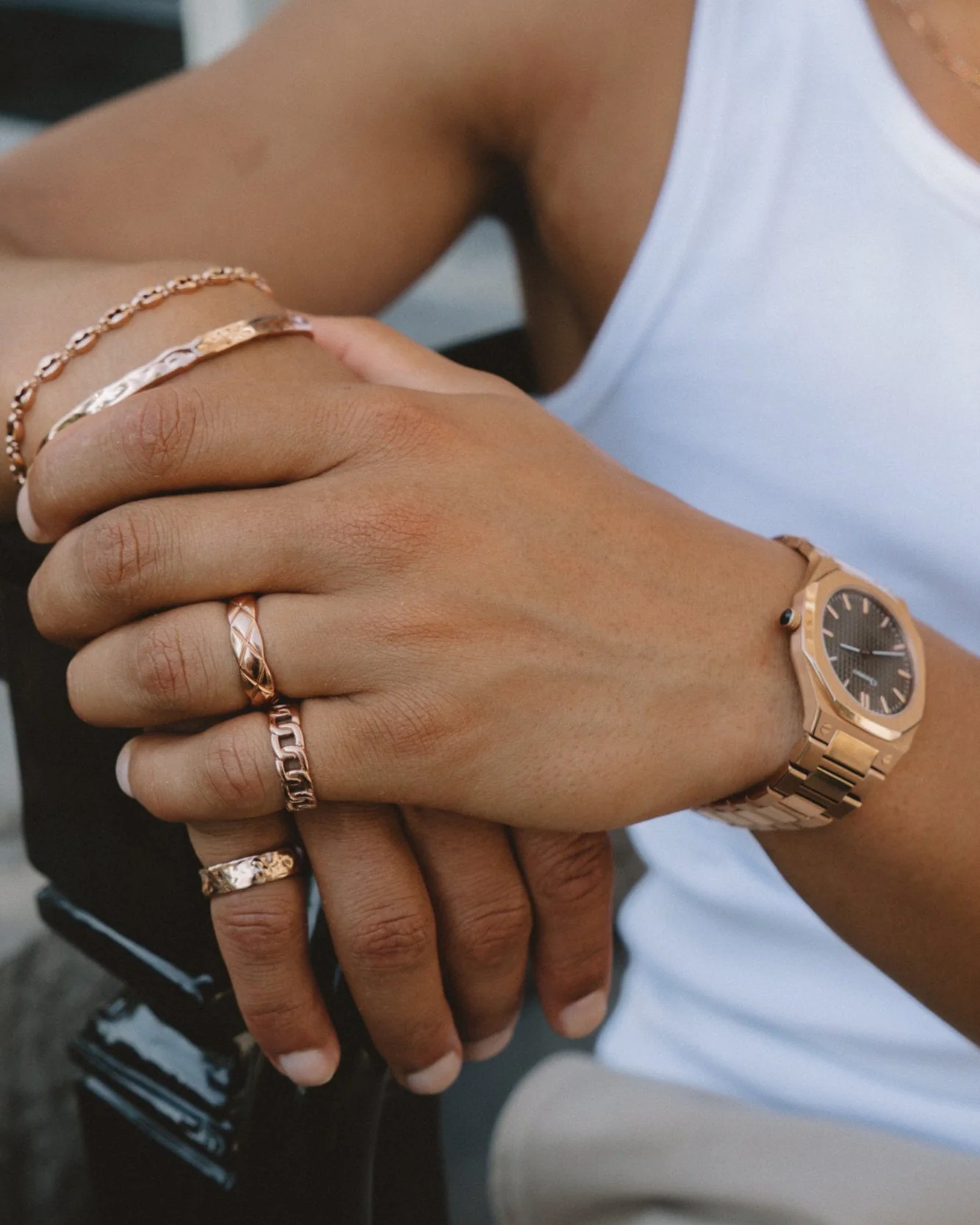 QUILTOR RING - ROSE GOLD - Image 9